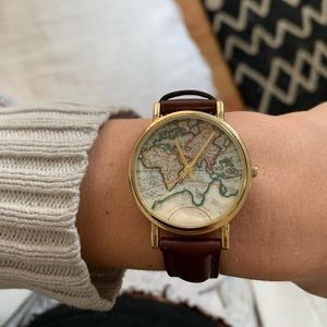 Urban Outfitters Globe Watch